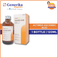 ACTIMED ASCORBIC ACID SYRUP 100MG - 120ML - 1 BOTTLE. 