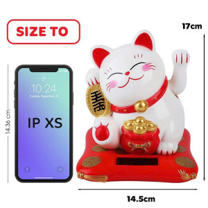 MÈO THẦN TÀI VẪY TAY HÚT TÀI LỘC SỬ DỤNG NĂNG LƯỢNG MẶT TRỜI