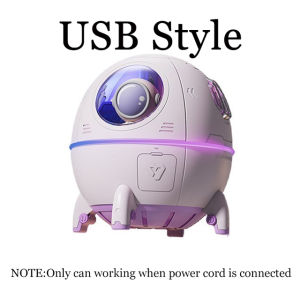 220ML New Astronaut Air Humidifier Electric Ultrasonic Aroma Essential Oil Diffuser Colorful LED Light USB Mist Sprayer Gifts
