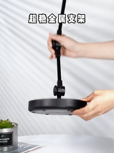 Giá đỡ điện thoại Chiều cao có thể điều chỉnh & góc giá đỡ điện thoại camera trên cao cho bàn Cánh tay linh hoạt Giá để điện thoại