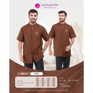 Rauna Gamis Couple /GD-57 Bata / Fashion Muslim 2023