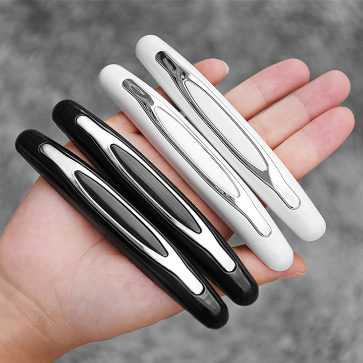 4Pcs รถประตู Anti-Collision Strip หนารถประตูกระจกมองหลัง Guard สติกเกอร ...
