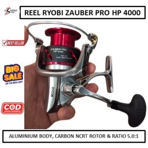 Fishing Reel Ryobi Zauber PRO HP 4000 Power Handle - Pancingan - Mancing - Gulungan Pancing
