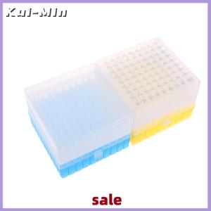Kui-Min 100 Holes Laboratory Plastic Tube Box Rack Use For 2ml 1.5ml 1.8ml Cryopreservation Tube With Connection Cover