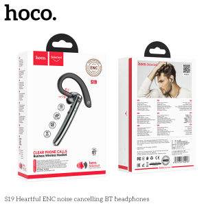 Hoco S19 Tai Nghe Không Dây BT 5.0 ENC Giảm Tiếng Ồn Tai Nghe Mic Kép Trái Phải Móc Tai Đơn Tai Nghe Rảnh Tay 2026