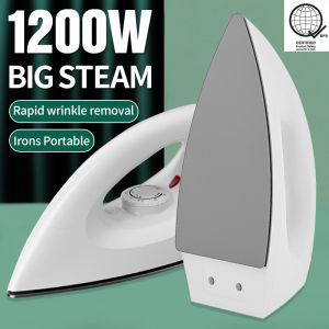 Dry Flat Iron for clothes with steamer Garment Iron Flat/Dry Iron Portable Household Steam Iron 1200W Fast Wrinkle
