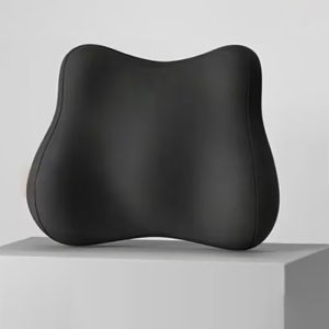 Memory Foam Seat Cushion Office Seat Mat Breathable Back Pillow Car Lumbar Pillow 2Pcs/Set