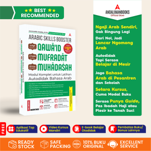 BUKU Belajar Bahasa ARAB Terlengkap dan Terbaru - ARABIC SKILLS BOOSTER