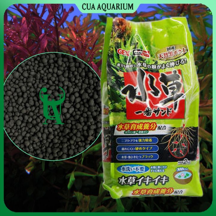 Phân nền thuỷ sinh GEX Xanh Nhật Bản | Đất nền | Lazada.vn