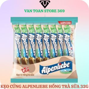 Kẹo cứng ALPENLIEBE vị hồng trà sữa thỏi 32g