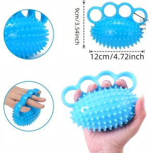 Dụng cụ tăng cường ngón tay và giảm căng thẳng Bóng tập thể dục cầm tay trị liệu để phục hồi chức năng