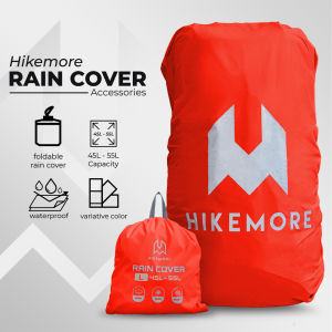 Hikemore Rain Cover Bag Tas Ransel Size L 45-55L Penutup Anti Air Hujan