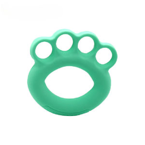 Squeeze Ball Silicone Flexible Finger Rehabilitation Training Grip Ring Office Home Massage Decompression Fitness Equipment