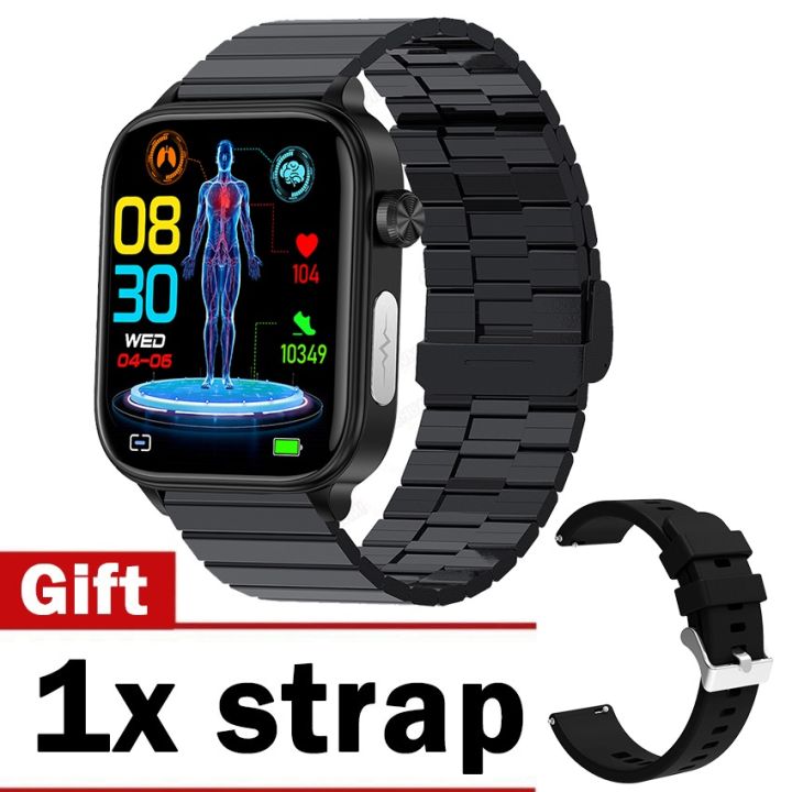 ET570 Smart Watch Blood Glucose Blood Lipid Uric Acid ECG Body