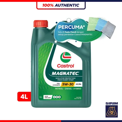 CASTROL MAGNATEC 5W30 SP Fully Synthetic Engine Oil (4L) SIRIM