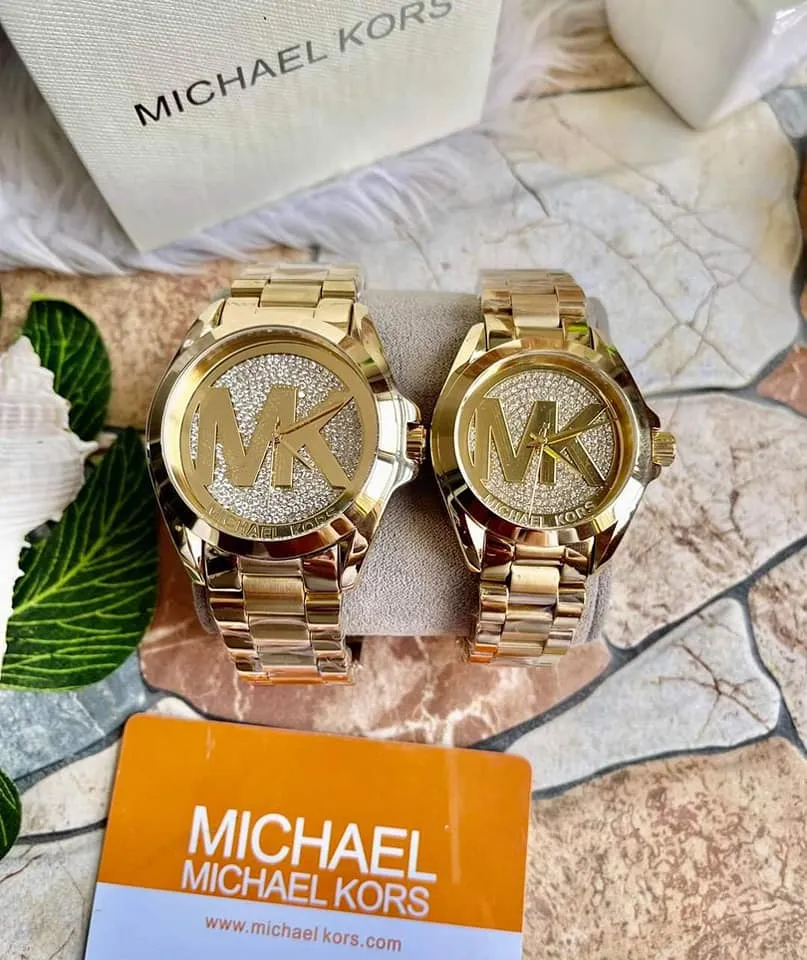 PAWNABLE MK LOGO FULL STONE WATCH MICHAEL KORS WATCH PER EACH