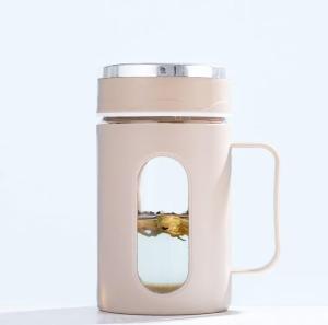Mug Gelas Glossy 500ML Botol Minum Gelas Kaca 500ml - ZVS