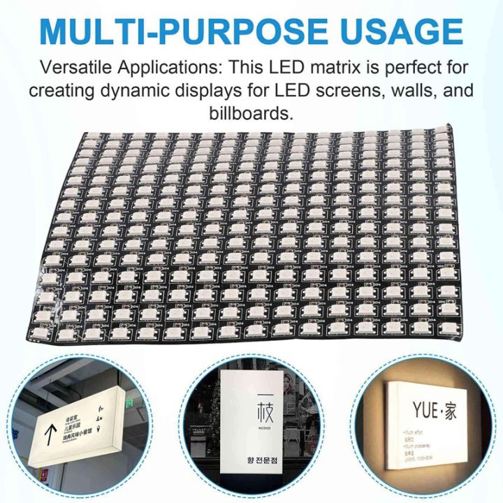 [ Store] Exclusive2X WS2812 RGB LED Matrix Panel Individually ...