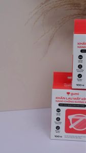 Hộp 100 Khăn Lau Kính Nano Gumi Chống Mờ Hơi Nước Kháng Vân Tay Lau Mắt Kính Đa Năng