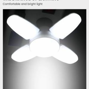 Bohlam Lampu LED Model Kipas 4 Baling 28 watt