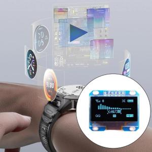 1.3inch LED Module White/Blue Color 128X64 LCD LED Display Module SPI Communicate Driver Board Replacement