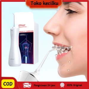 ML8 Mini portable leka water flosser Enpuly versi upgrade pembersih mulut pembersihan mendalam menghilangkan kotoran pembersih karang gigi penghilang alat telinga pembersih kotoran water floser