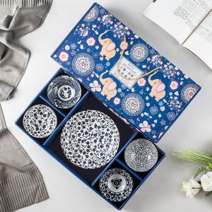 ชุดอาหาร ชุดถ้วยจานเซรามิก ชุดของขวัญเซรามิก ผลิตจากเซรามิกคุณภาพดี