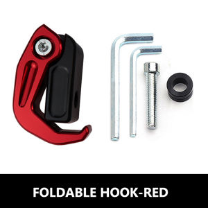 SEAMETAL Motorcycle Helment Storage Hook Aluminum Alloy Luggage Bag Hook Holder Motorbike Scooter Helmet Bag Hanger Hooks