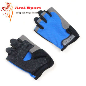 Găng tay tập gym nữ bao tay thể thao nữ tập tạ nâng tạ chuyên dụng thông thoáng chống bám mồ hôi tay X02