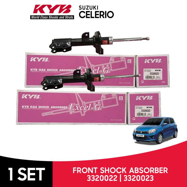 Kayaba KYB Excel G Shock Absorber Suzuki Celerio 2015 - 2018 Front ...