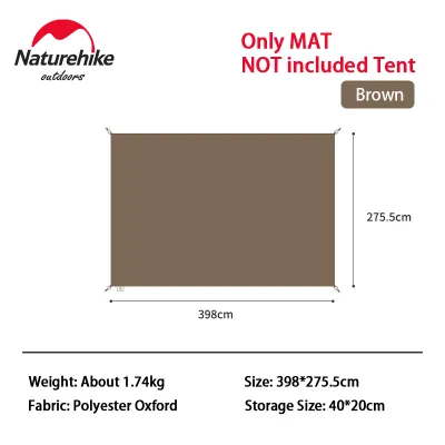 Naturehike outdoor camping two bedroom family tent Village 13 Village 17 automatic tent with atmosphere light strip