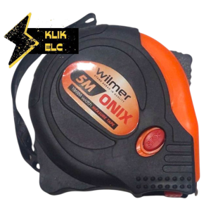 METERAN TUKANG 3 METER 5 METER 75 METER/ MEASURING TAPE WILMER ONYX / METERAN KARET BAGUS