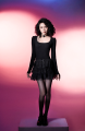 Cazi Rishima Dress - Váy cổ u chân váy xoè tầng - V02071223. 