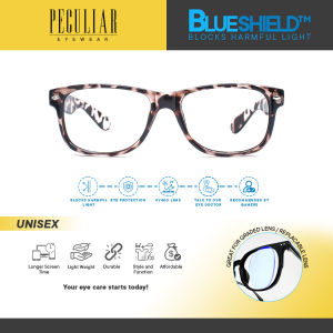 Peculiar Boss Square Frame Fashion Glasses Anti-Radiation Computer Eyewear Replaceable Lenses For Men And Women
