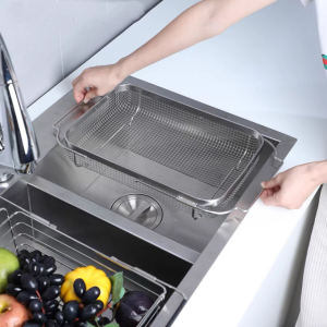 Stainless Expandable Holder Colander Basket