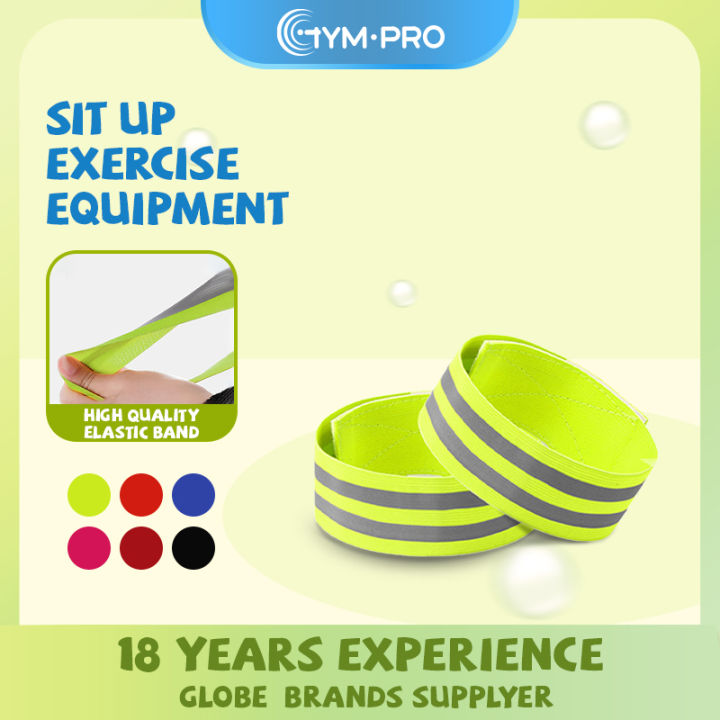 GYMPRO Reflective Bands for Arm, Ankle, Leg and High Visibility  Reflective Gear for Running, Night Walking and Safety Reflector
