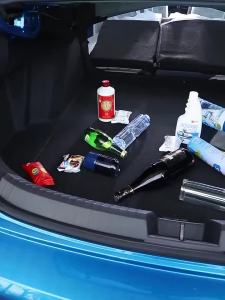 ZZSA For Hongqi H5 H6 H7 E-QM5 HS3 HS5 HS7 Auto Accessories Car Organizer Trunk Side Partition Trunk Interior Storage Parts Q9Z6P
