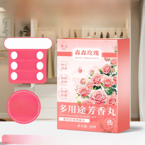 Osmanthus Rose Flower Scented Camphor Balls Non-toxic Wardrobe Moisture-proof Mildew-proof Deodorizing Insect Repellent Clothes Desiccant Sachet/防霉防虫花香樟脑丸
