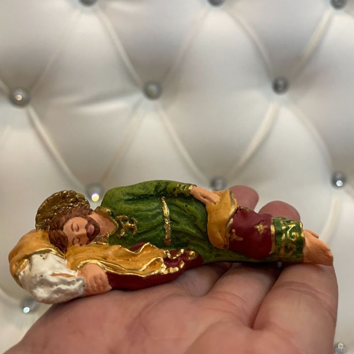 EAS Sleeping Saint Joseph the Dreamer Green 4