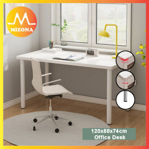 MIZONA 100CM/120CM Large And Spacious Computer Desk Desktop Home Simple Office Study Desk
