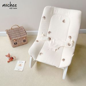 Đệm thay thế ghế rung bập bênh cho bé Mochee Rocking Chair chất liệu cao cấp - Monnie Kids