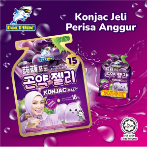 Korean Konjac Jelly 18% Drinkable Juice Content Weight Loss Halal 蒟蒻果冻 饮料 15x20g
