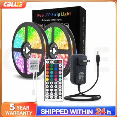 (Warranty)CBLUE LED Strip Light USB 2835 RGB Lights Flexible LED Lamp Tape Ribbon TV Desktop Screen BackLight Diode Tape