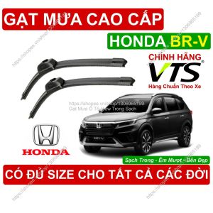 Gạt Mưa VTS A8 Kính Lái Honda BR-V Cặp Gạt M.ưa Kính Lái Honda BR-V C.ó Đủ Size Cho Các Đời Xe Honda BR-V