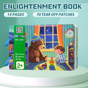 【Free gifts】【READY STOCK】【FAST DELIVERY30 Pages Babys First Enlightenment Book Kids Busy Book Early Learning Book Montessori Book Quite Book