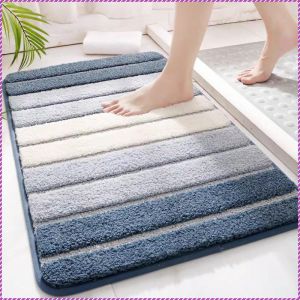 Absorbent Mat High-capacity Water Absorption Flocking Foot Mat Lint-free Anti-slip Performance