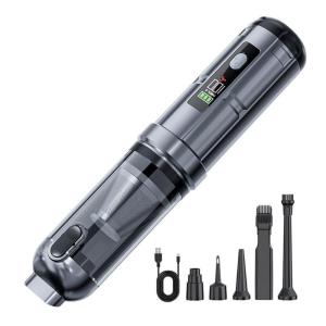 Compressed Air Duster Handheld Car Vacuum Cleaner & Air Blower Keyboard Cleaner Brushless Motor Portable Air Duster