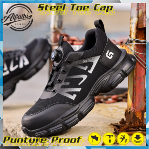 [Promo] Sepatu Safety Sport Alfathi New By Guyisa Arc Tactical | Sepatu Safety Sport | Sepatu Kerja | Sepatu Pabrik | Sepatu Casual | Safety Sneakers | Sepatu Safety Import