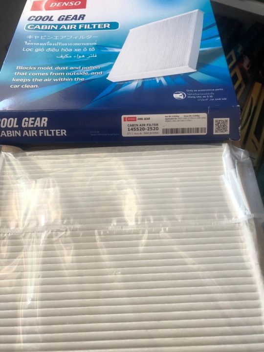 MTG Tropical  ② ORIGINAL/GENUINE DENSO COOL GEAR CABIN FILTER FOR TOYOTA COROLLA