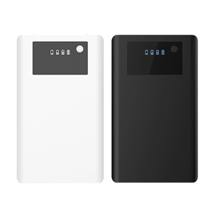 เคสชาร์จไฟพกพาชุดกล่องเก็บของ18650แบบถอดได้6ส่วนเนื้อ ABS ประกอบง่าย